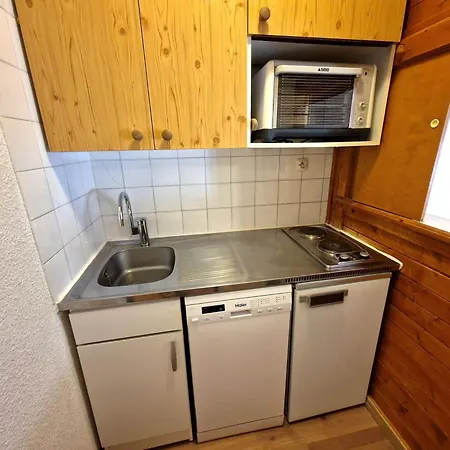 4 Pers Au Coeur De Avec Balcon, Cuisine Equipee, Casier A Skis - Fr-1-265-255 Apartment